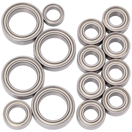 1Up Cv2 - Pro Ball Bearing Set - chrome/ceramic (RC Maker SP1)