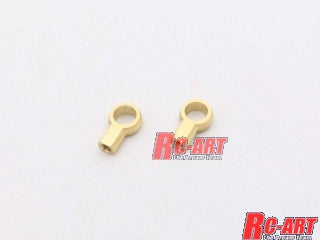 RC-ART Brass ball end female (for UC damper) 2pcs - ART2786