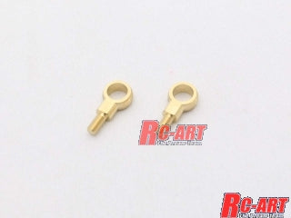 RC-ART Brass Ball End Male (for UC Damper) 2pcs - ART2787