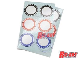 WORLD PRO SSR AERO PLATE STICKER SET - WP-0070