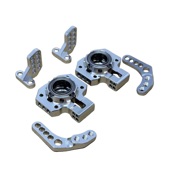 Rhino Racing SR Series Rear Upright Set SILVER - RR-1505S