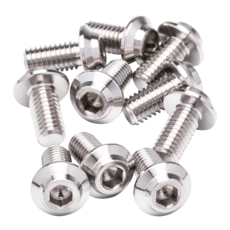 Pro Duty Titanium Screws - LowPro Head - M3x6 - 10pcs
