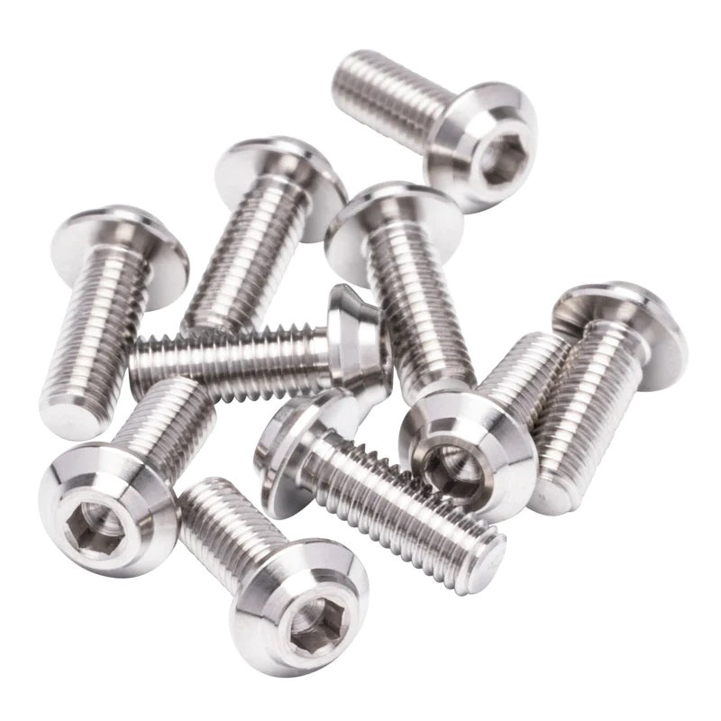 Pro Duty Titanium Screws - LowPro Head - M3x8 - 5pcs