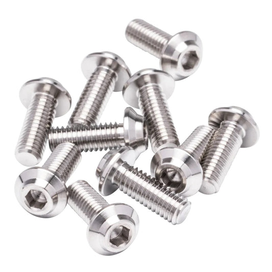 Pro Duty Titanium Screws - LowPro Head - M2.5x8mm - 5pcs