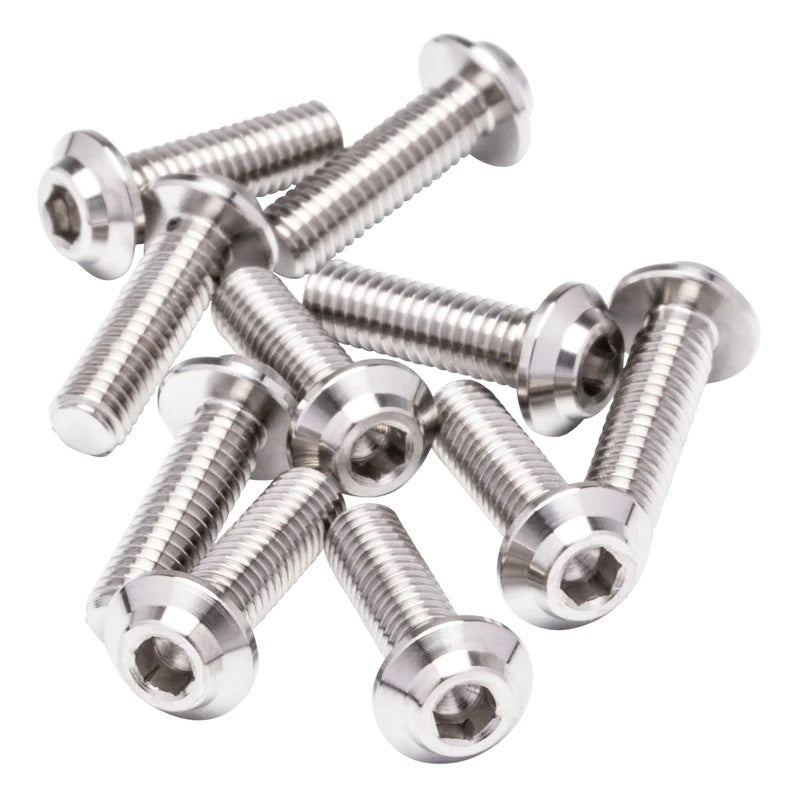 Pro Duty Titanium Screws - LowPro Head - M2x10mm - 5pcs