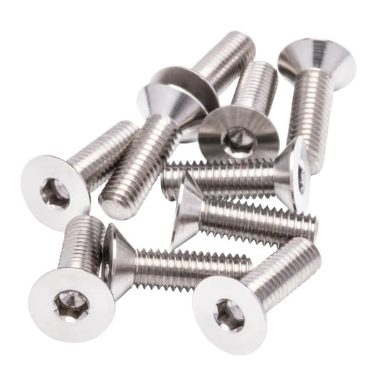 Pro Duty Titanium Screws - Flat Head - M3x10 - 5pcs