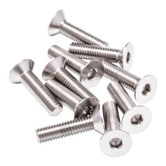 Pro Duty Titanium Screws - Flat Head - M3x14 - 10pcs