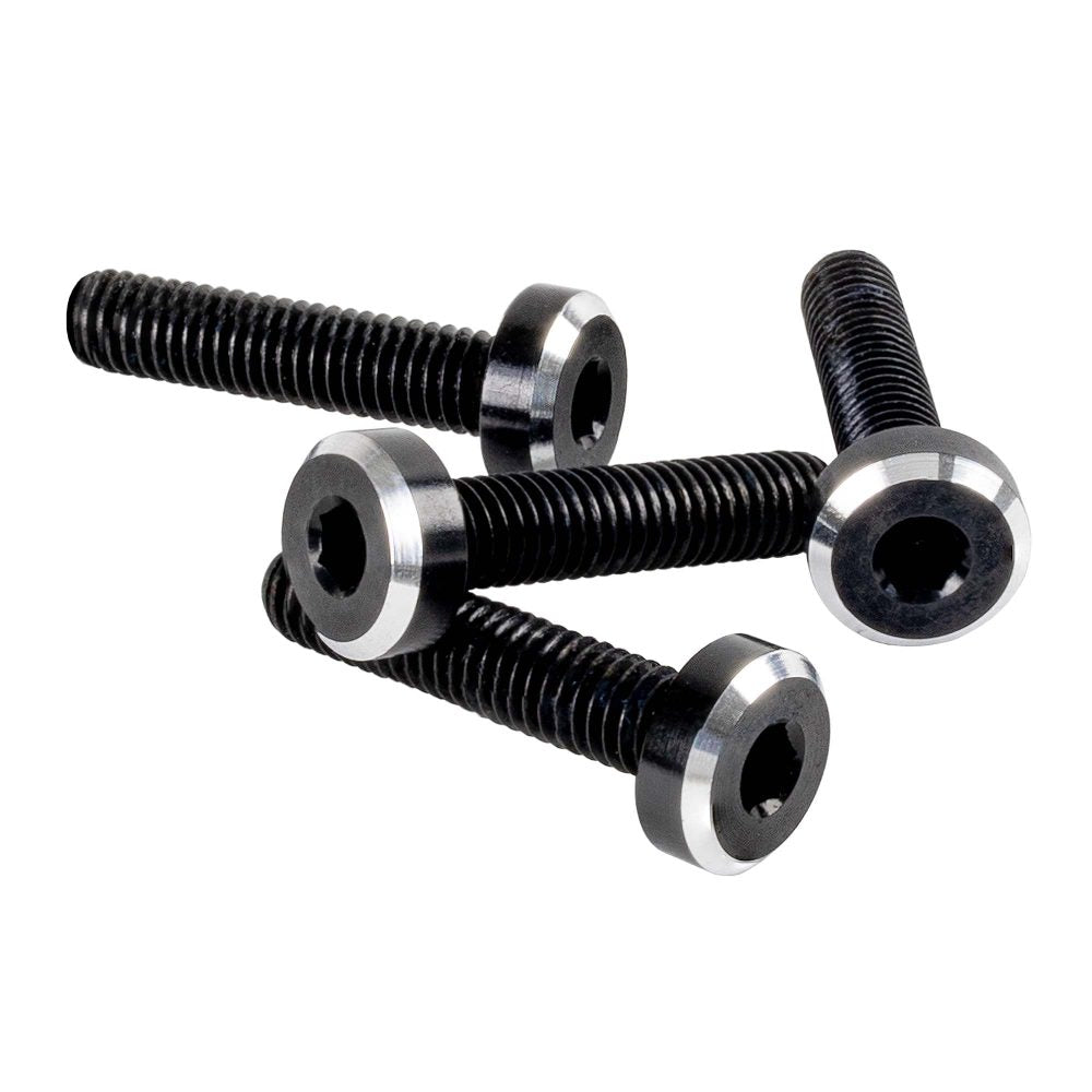 Perfect Center UltraLite aluminium Screws - 3mm Neck - M3x14 - 4pcs
