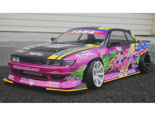 Addiction RC Nissan S13 D-max Fujio Edition Body With Interior Package - AD-PB3