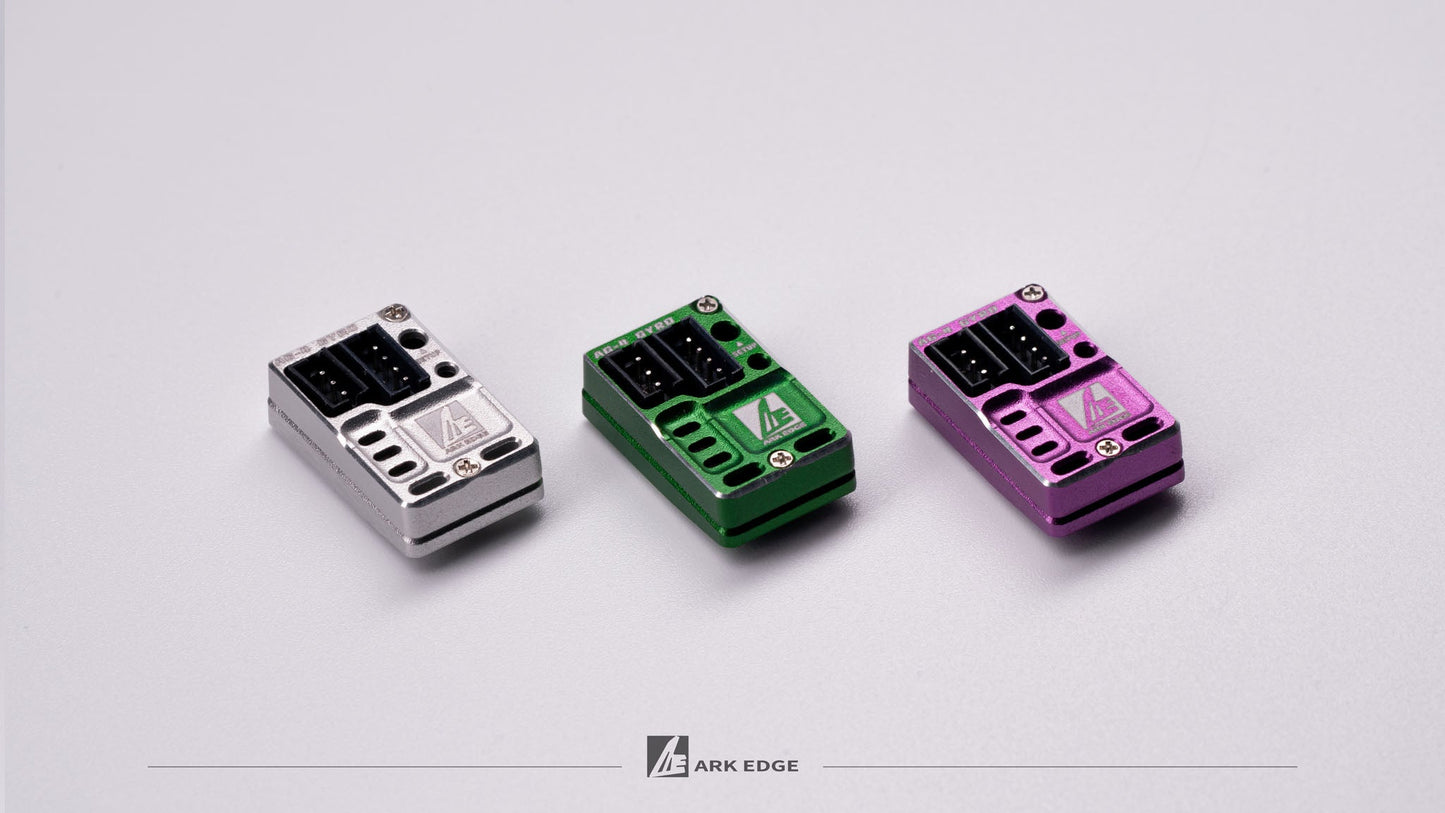 ARKEDGE RC AG-4 GEN 2 GYRO SILVER | 1/24 1/28 RWD RC DRIFT GYRO - aegyroag4y