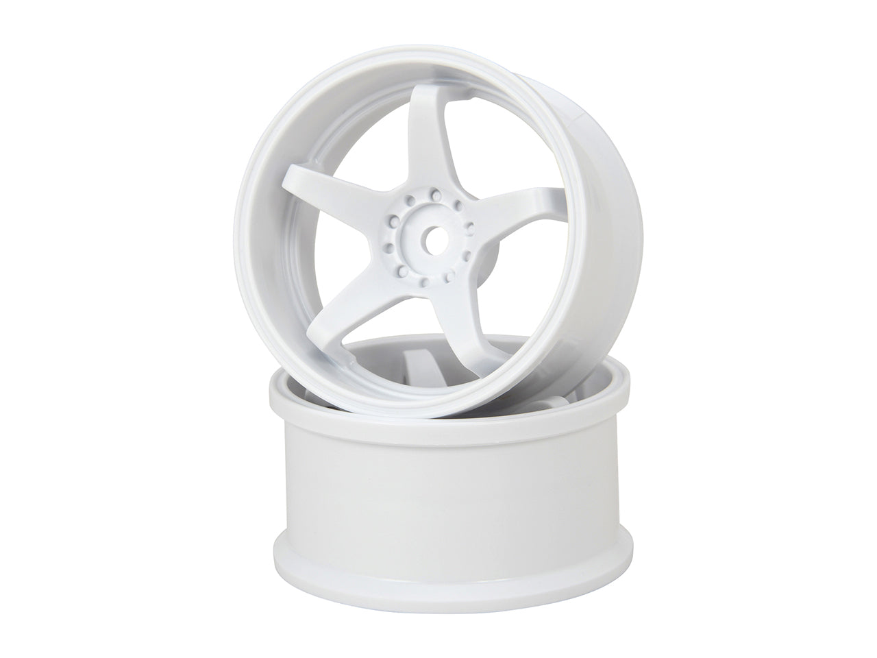 HAYATE N-Type Drift Wheel Super Traction/+8/White - GD051