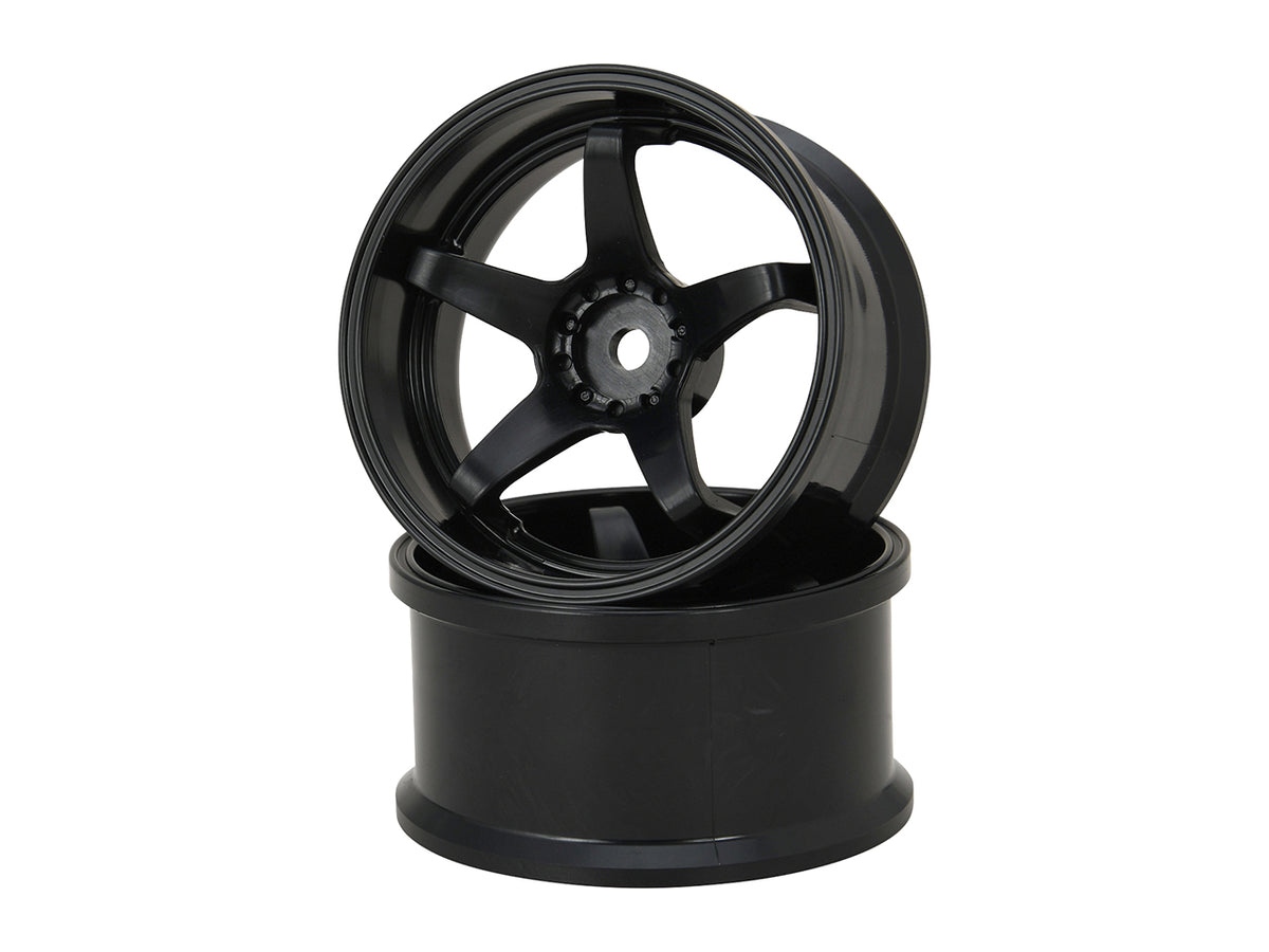 HAYATE N-Type Drift Wheel Super Traction/+8/Black - GD057