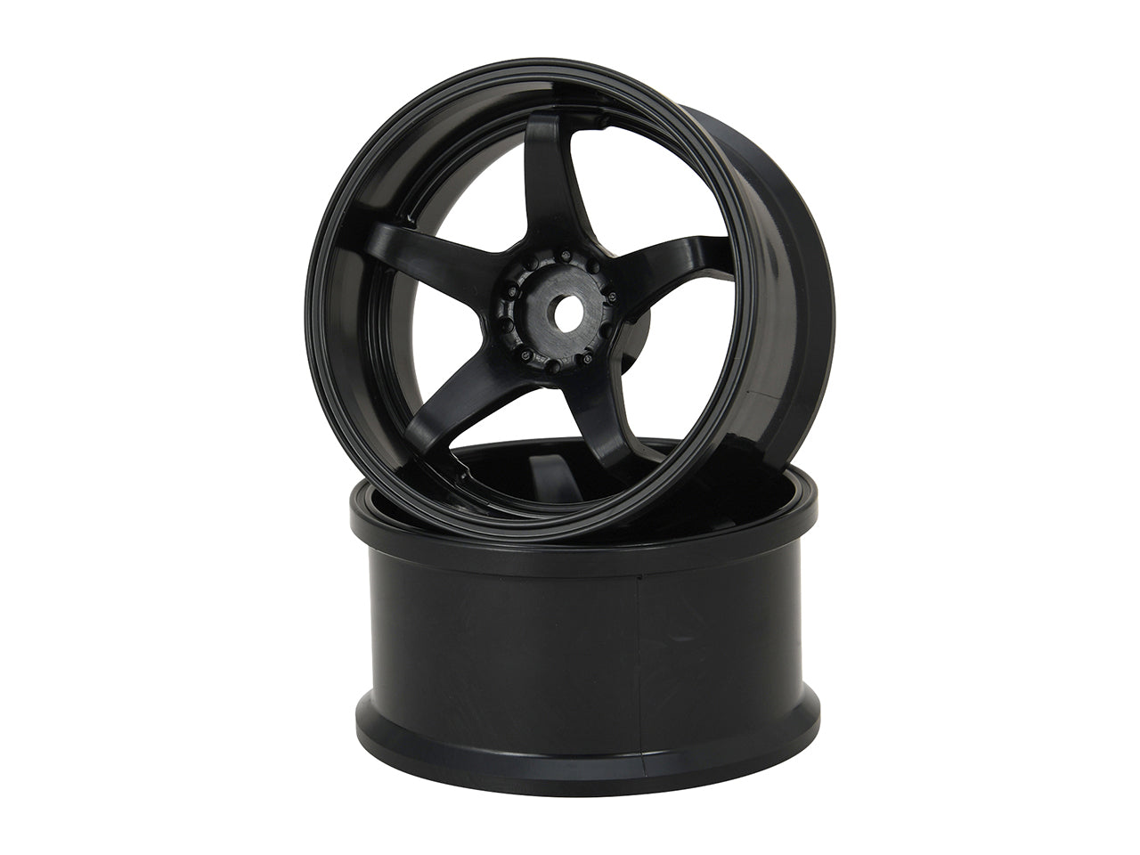 HAYATE N-Type Drift Wheel Super Traction/+6/Black - GD056