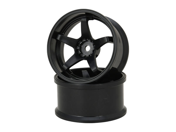 HAYATE N-Type Drift Wheel Super Traction/+8/Black - GD057