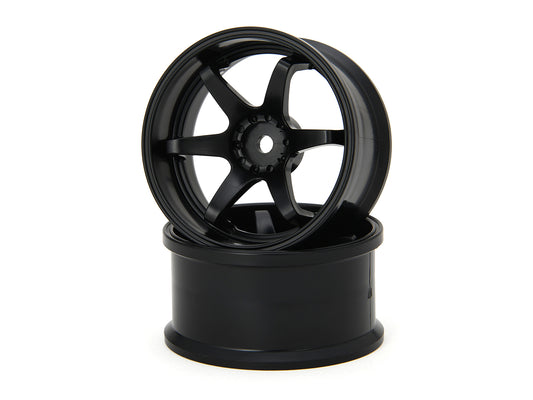 HAYATE N-6 Drift Wheel Super Traction /+8/Black - GD073
