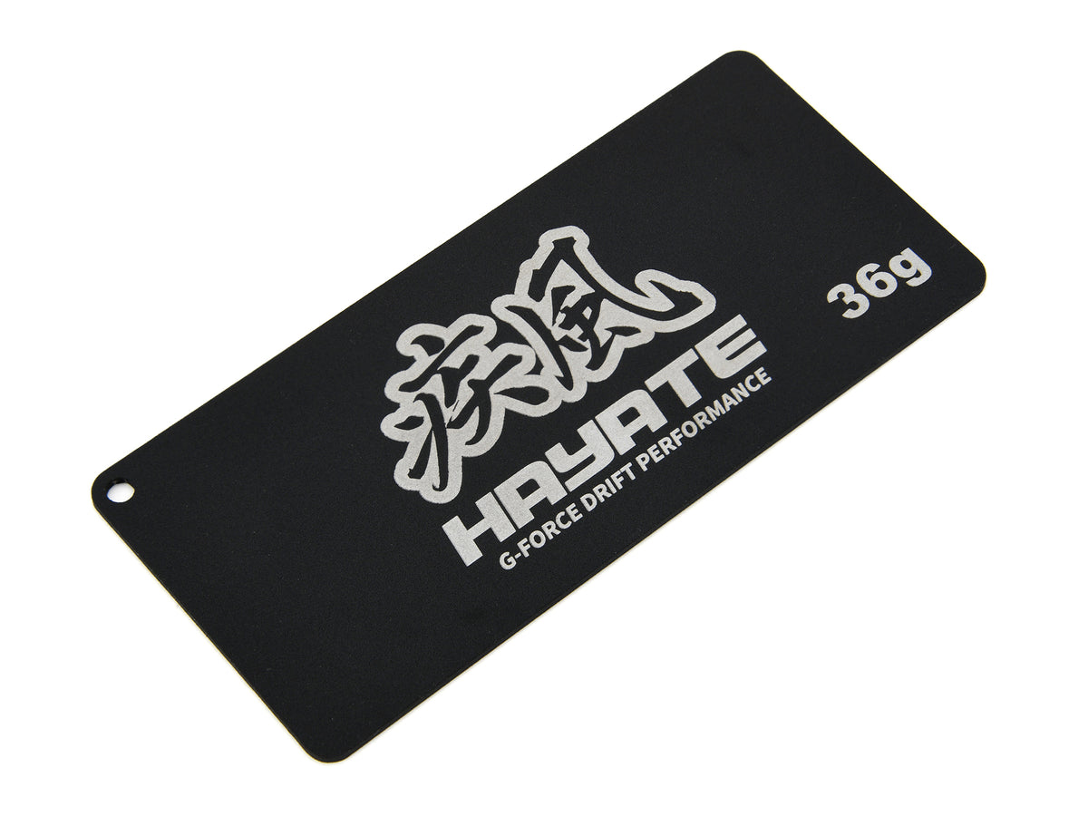 HAYATE Drift Weight Plate for Short Size (36g) - GD105