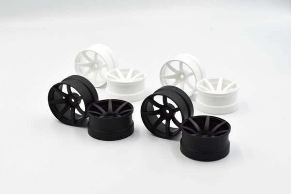 Reve D Drift wheel “JD7” Matte black (8mm offset) RW-JD7MK8