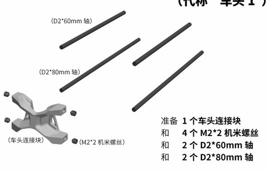 ARKEDGE 3.1 Front Nose Assembly Kit Purple - aepj24x31z