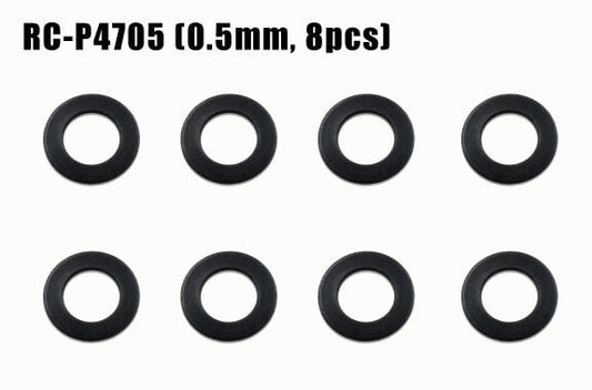 Reve D 0.5mm Precision Duracon Spacer 4x7x0.5mm (8pk) RC-4705