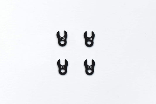 Reve D Alu. Crab Spacer Set 1.0mm (1hole X 4) RC-KS110