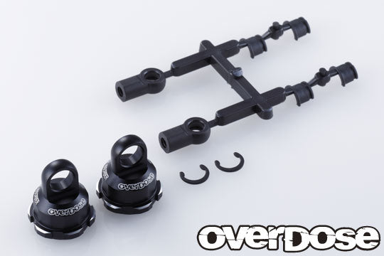 OVERDOSE High Grade Shock Set spec.2 (Adjustable, 4set/black) - OD2296