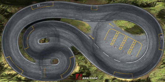 ARKEDGE A-Tile 1/24 Drift RC Track Home-use Size 1.2m x 2.4m - aedt004