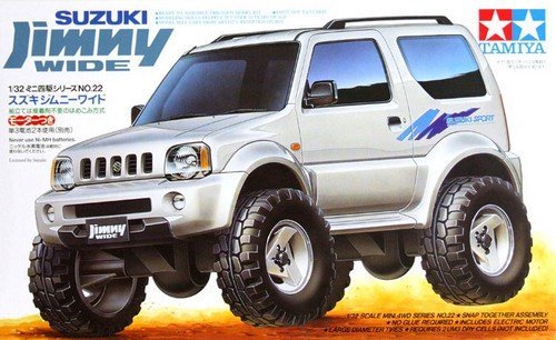 TAMIYA 1/32 Mini 4WD Suzuki Jimny Wide Junior Chassis Kit 19022
