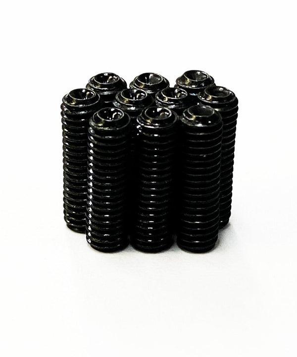 TOPLINE HEXAGON SOCKET SET SCREWS BLACK M3×10mm - THB-10BK