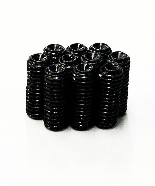 TOPLINE HEXAGON SOCKET SET SCREWS BLACK M3×8mm - THB-08BK