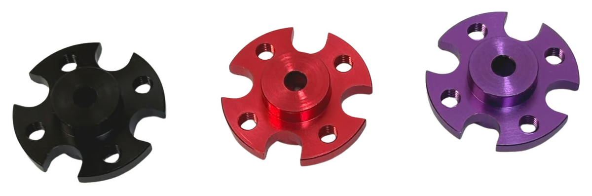 TOPLINE RDX Spur Holder Tetra Black - ET-079