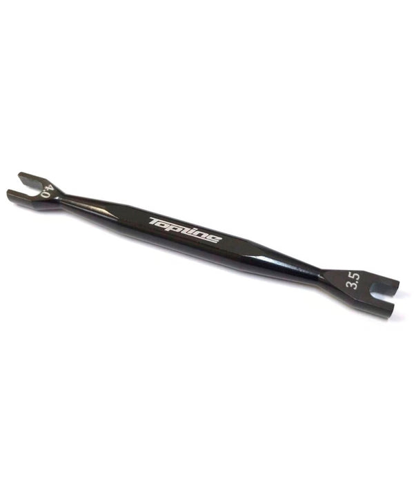 TOPLINE 7075 Turnbuckle Wrench 3.5mm×4.0mm Black - TP-193BK