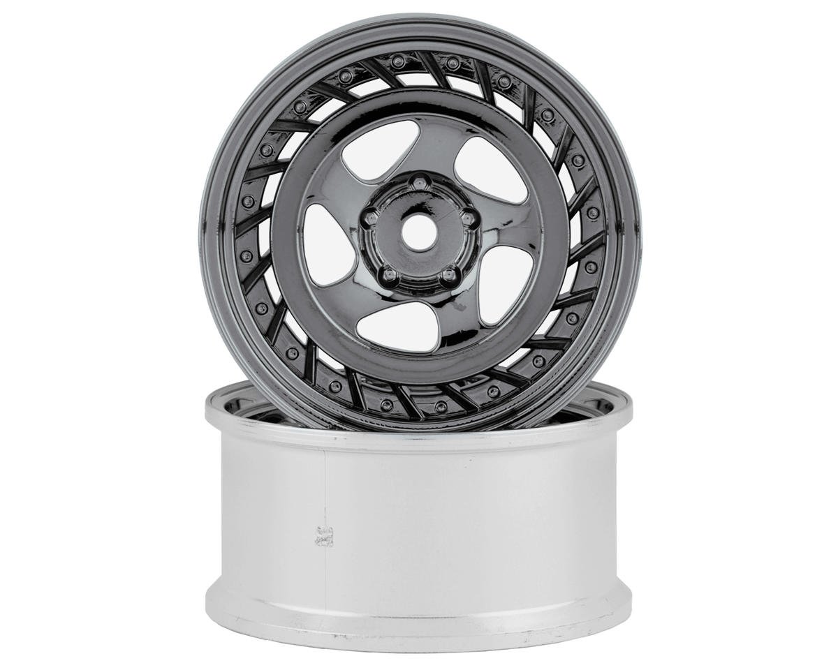 WORLD PRO SSR Formula AERO SPOKE WHEEL (shallow rim) offset 6 Black Chrome (2pcs) - WW-0606BC