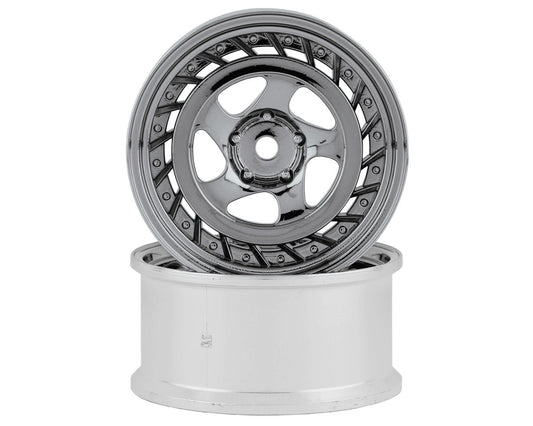 WORLD PRO SSR Formula AERO SPOKE WHEEL (deep rim) offset 8 Chrome Silver (2pcs) - WW-0608CS