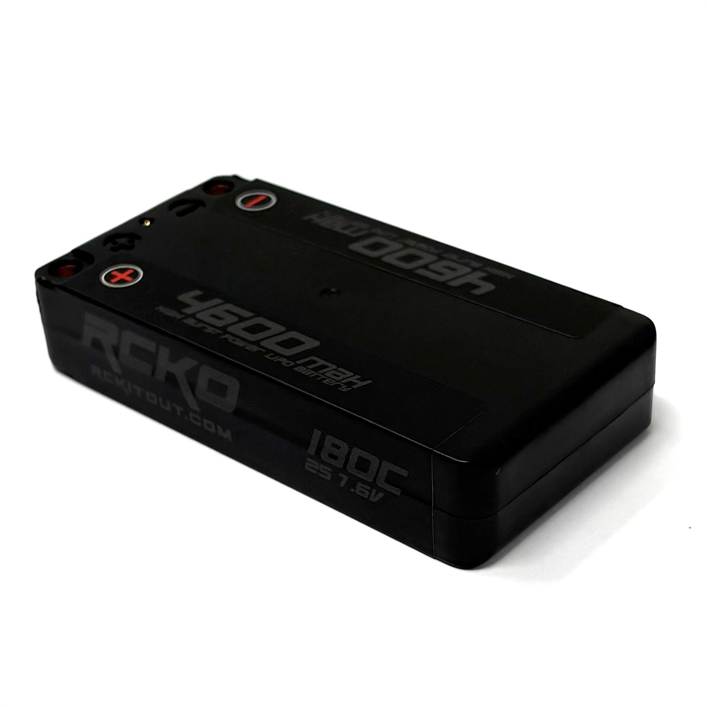 RCKO Supreme 4600mAh 7.6V 180C 2S1P Hard Case HV Shorty Lipo Battery - RCKO-4600/180-2S1P