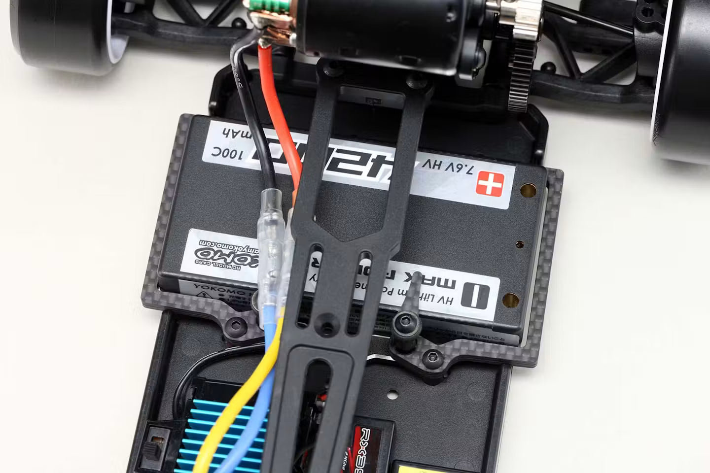 Yokomo Mat Graphite Battery Holder set - RD-118CG