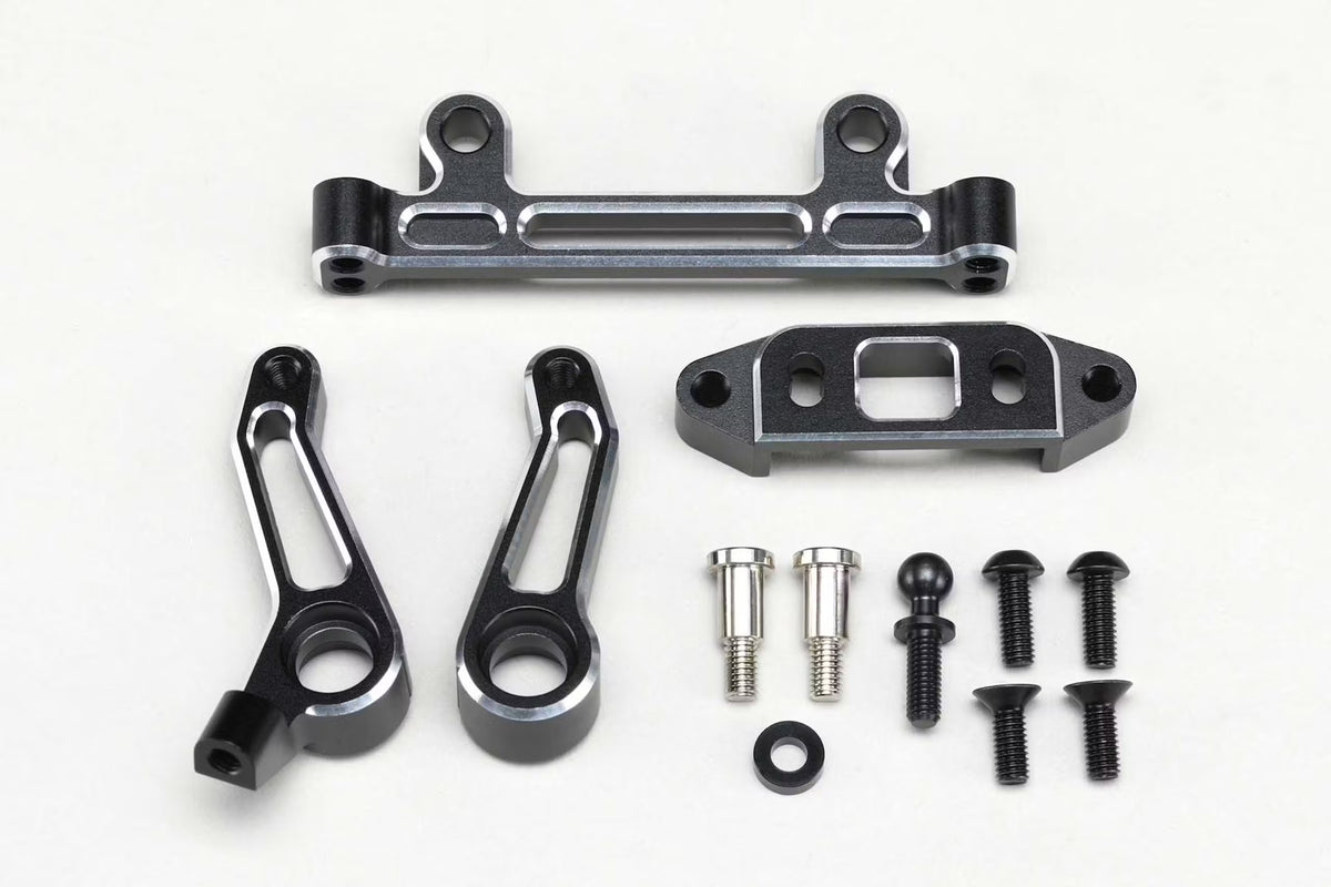 Yokomo Chamfered Alloy Steering Bell Crank Set - RD-202ALLOY