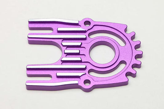Yokomo Alum. Heat Sink Motor Mount (Purple) - RD-304P