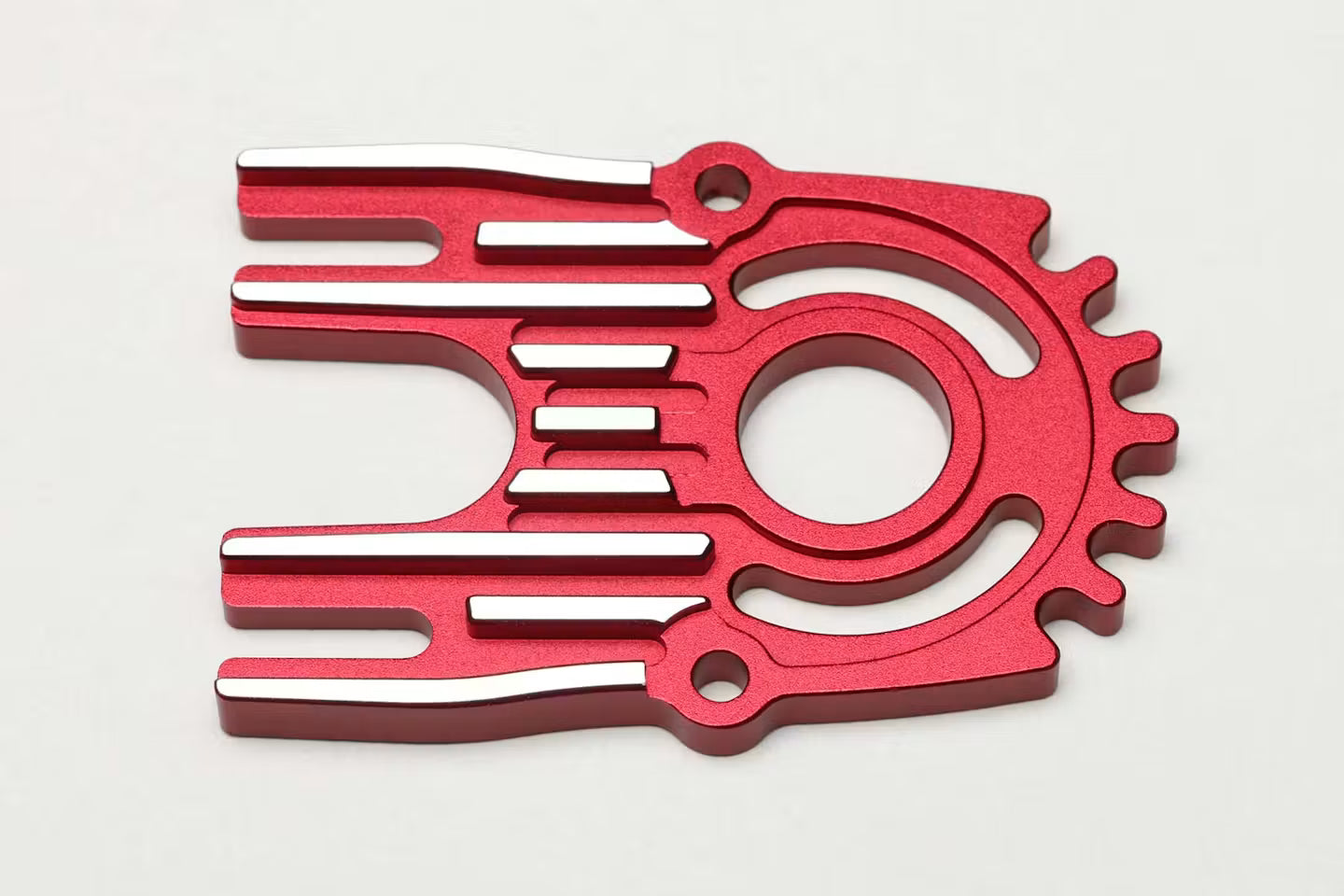 Yokomo Alum. Heat Sink Motor Mount (Red) - RD-304R