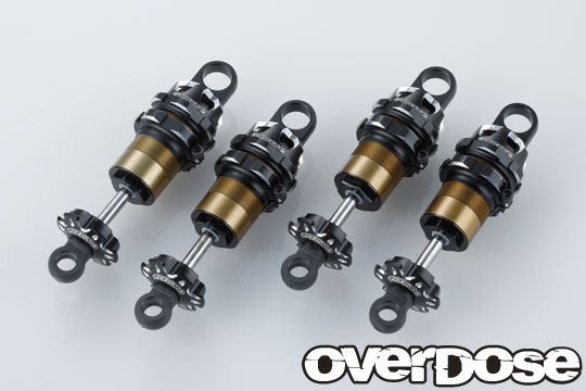 OVERDOSE High Grade Shock Set spec.3 (Full adjustable, 4 Set/Black) - OD2735