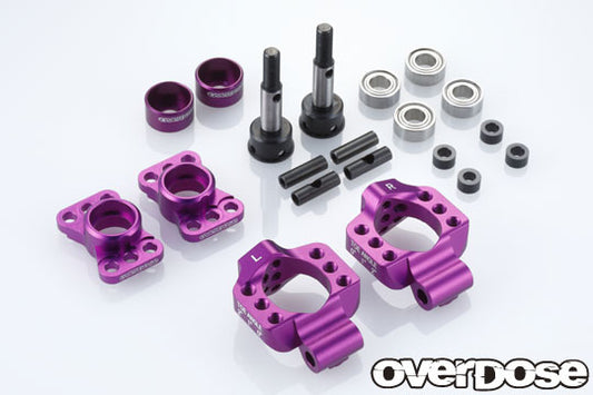 OVERDOSE Adjustable Aluminum Rear Upright (For OD/Purple) - OD2277b