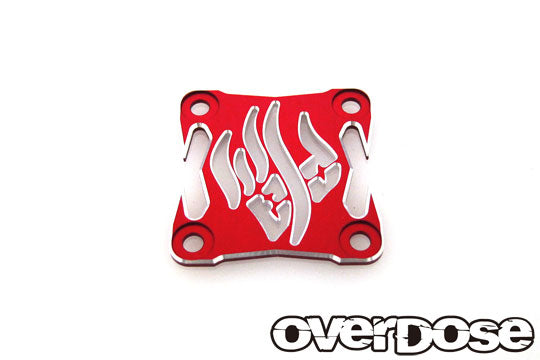 OVERDOSE OD Aluminum Cooling Fan Cover ver.2 (30x30mm/Red) - OD3971