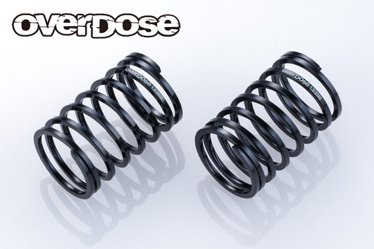 OVERDOSE 4Edge Shock Spring 1.2-2575 (□1.2 dia, 7.5 Coil, 25mm Length/2pcs) - OD3991
