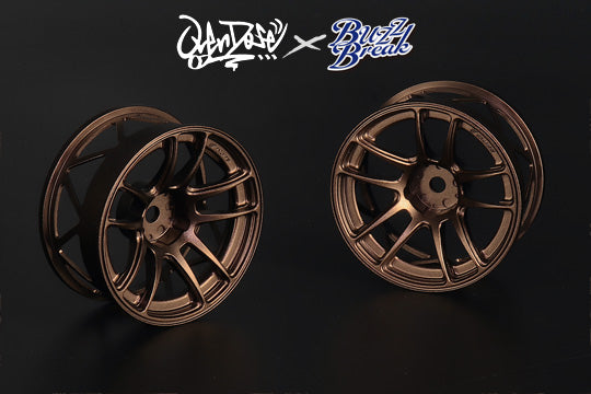 OVERDOSE VALINO N820S Aluminum Wheel OVERDOSE ver. UL-SPEC 26mm (Bronze anodized/ OFF+7) - BB-RW-039