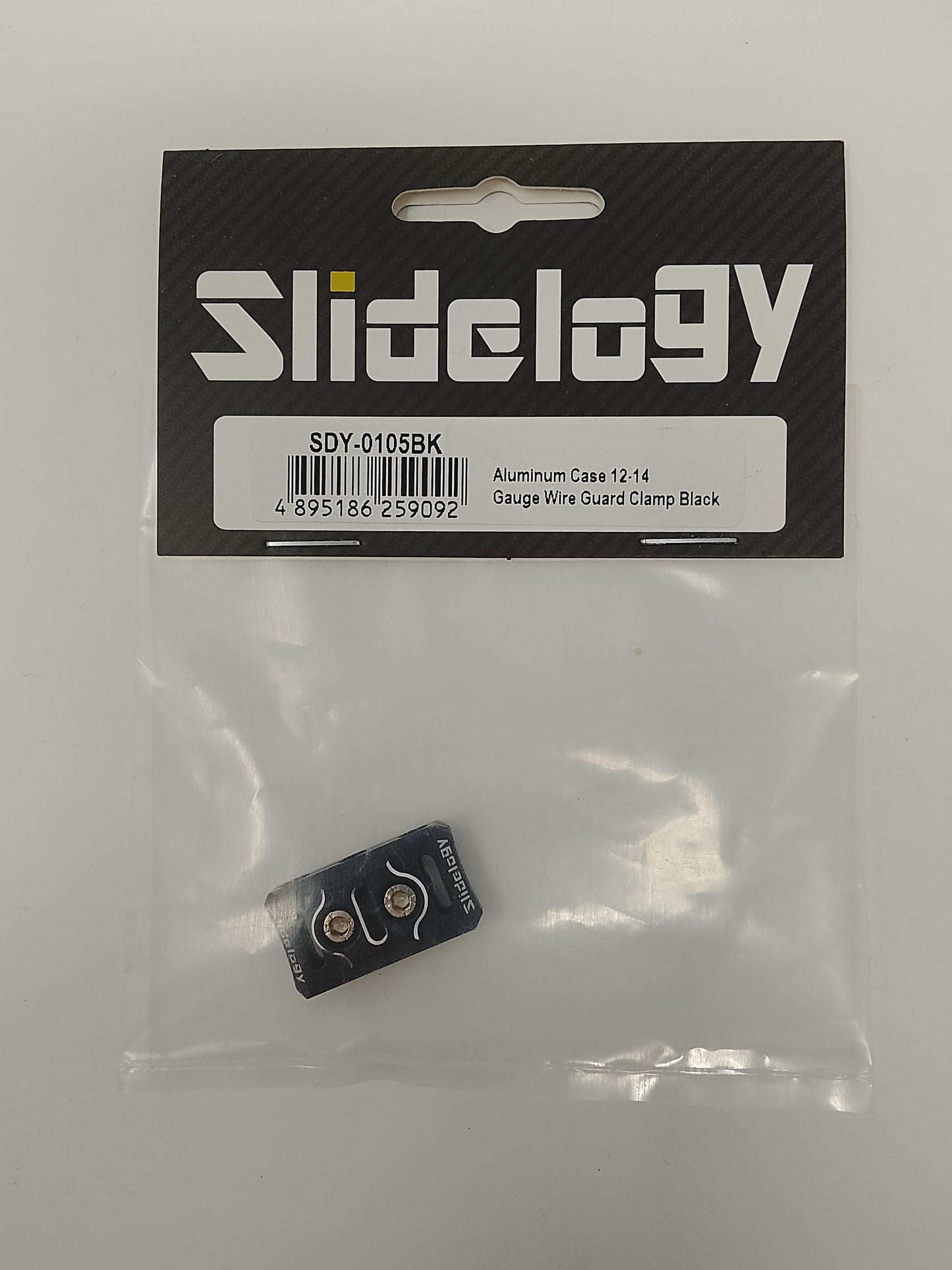 Slidelogy 12-14 Gauge Wire Guard Clamp BLACK SDY-0105BK