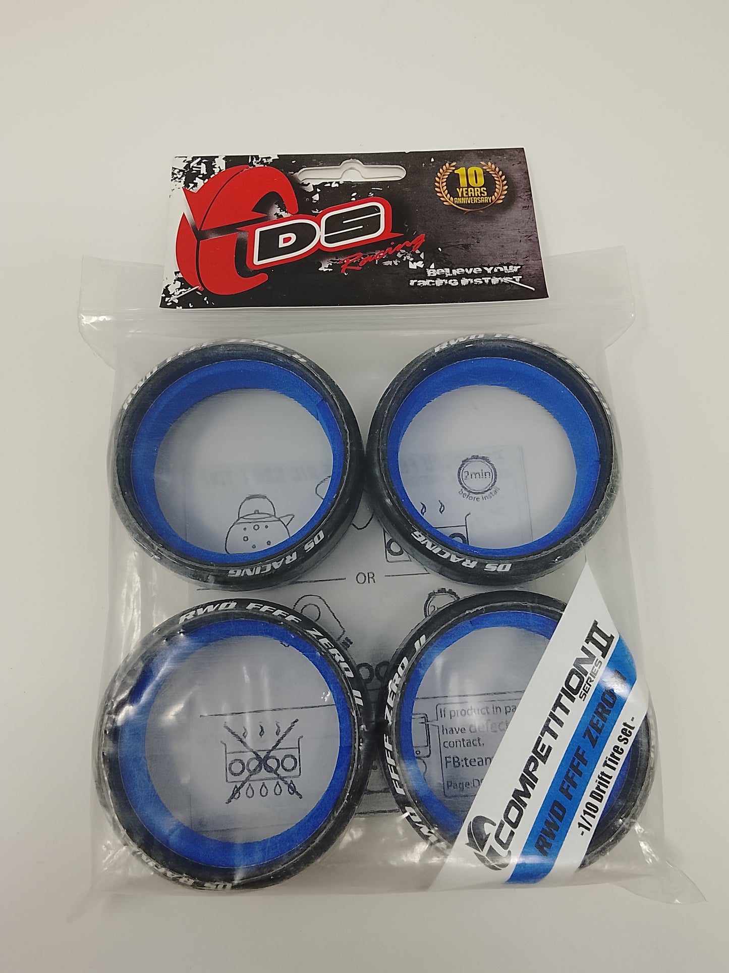 DS COMP 2 FFFF ZERO Tyre 4pcs