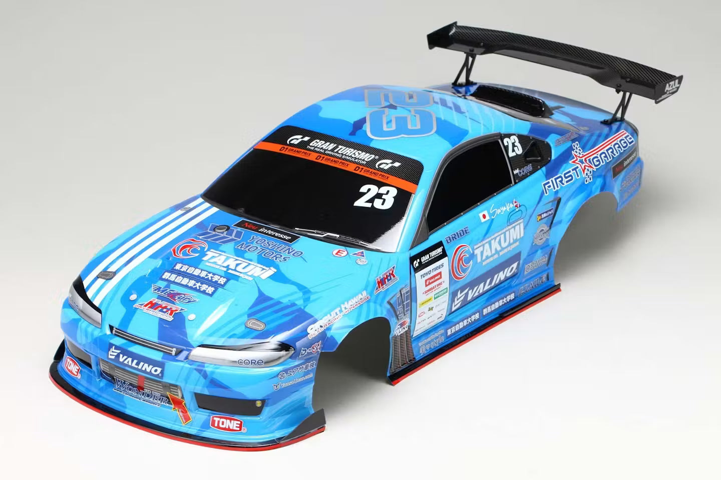 Yokomo MERCURY SAYAKA Spl. S15 Drift Body Set - PAINTED - SD-MS15BLB