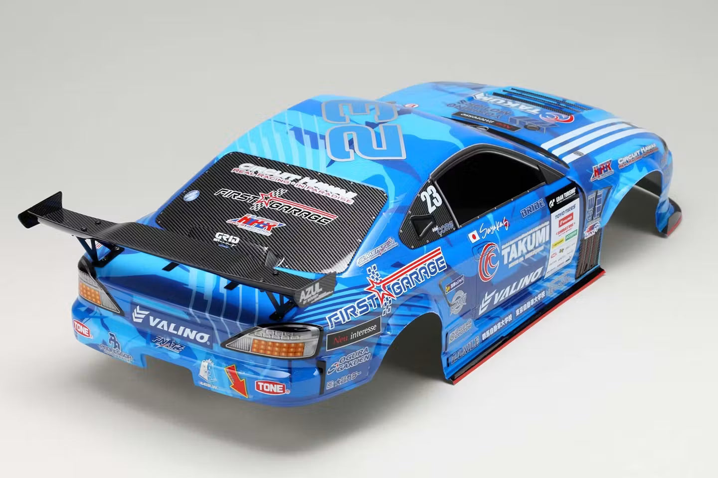 Yokomo MERCURY SAYAKA Spl. S15 Drift Body Set - PAINTED - SD-MS15BLB