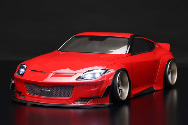 YOKOMO PANDEM NISSAN FAIRLADY Z RZ34 PRECUT - PAINTED RED - SD-RZ34RB