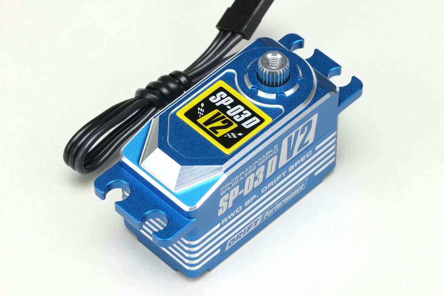 Yokomo SP-03D Version 2 Drift Brushless Steering Servo (Blue) SP-03DV2BL