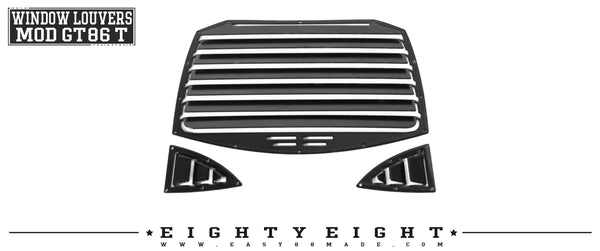 Easy88Made Window Louvers Toyota GT86-Tamiya